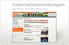 Internetanwendungen: Berliner Stadtreinigung