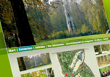 Homepage Stiftung Schlosspark Pansevitz